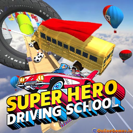 Super Hero Driving School Free Game